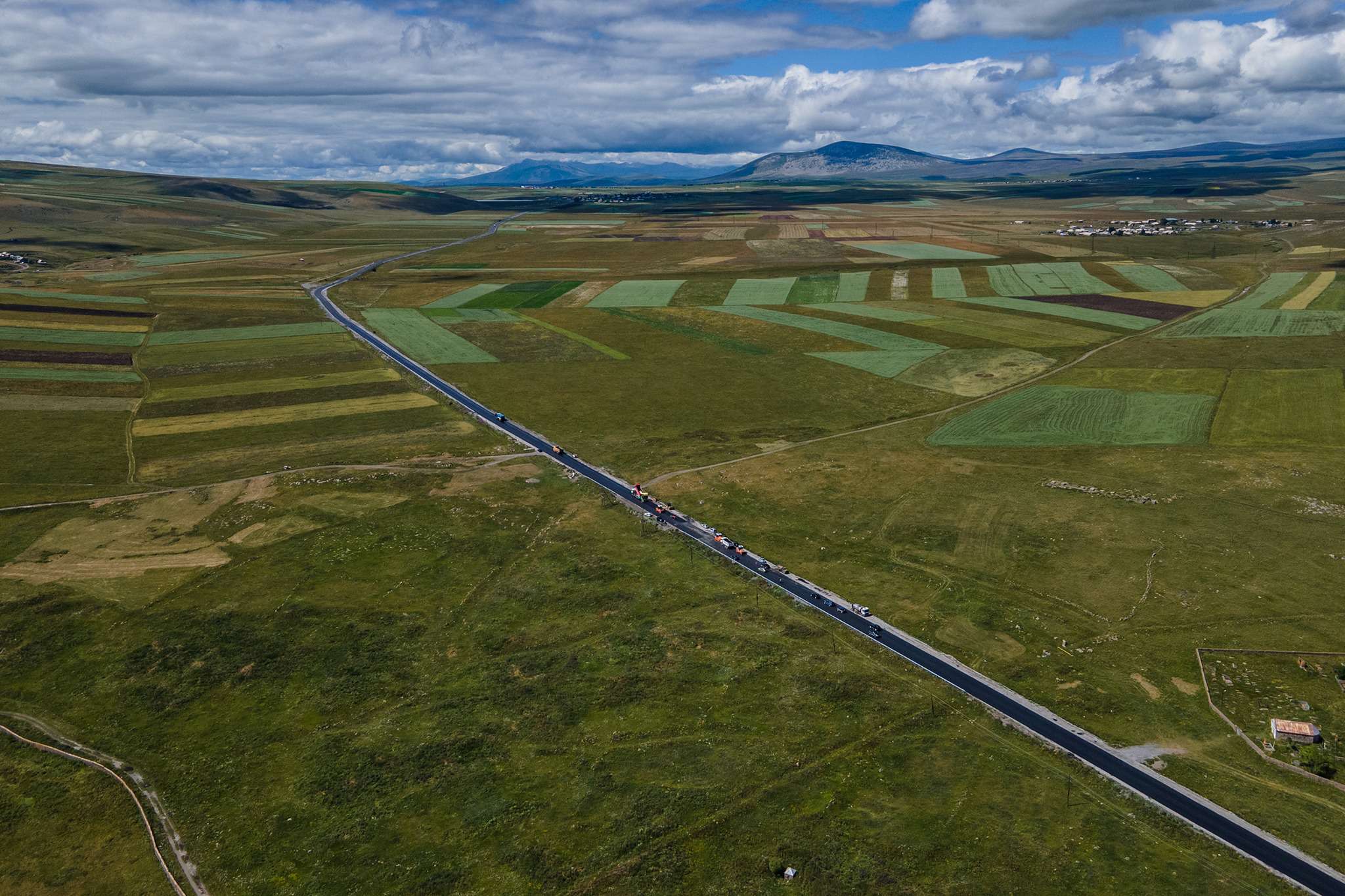 Հյուսիս-հարավ ճանապարհի կառուցման աշխատանքներն ընթացքի մեջ են (ԼՈՒՍԱՆԿԱՐՆԵՐ)