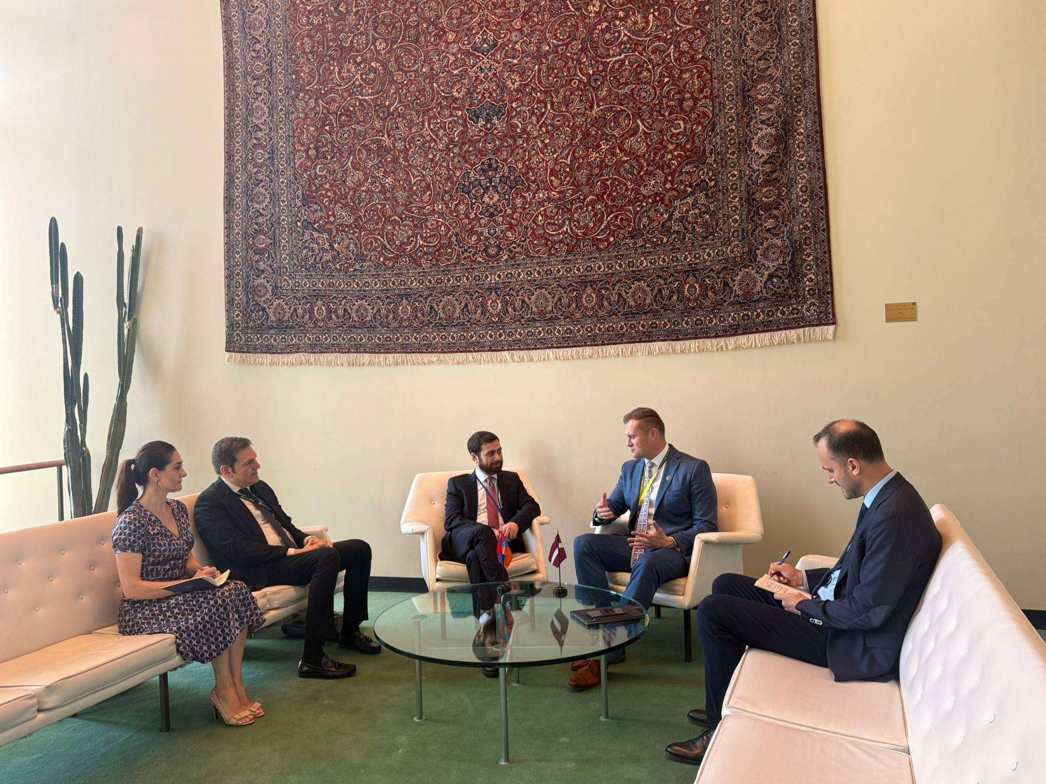 Արձանագրվել է Հայաստան-Լատվիա երկկողմ հարաբերություններում առկա դրական դինամիկան