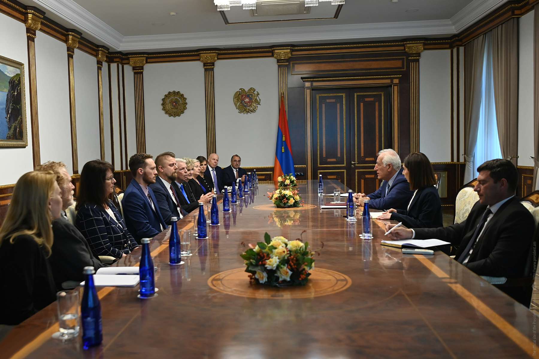 ՀՀ նախագահն ընդունել է «Save Armenia» հուդայա-քրիստոնեական միության պատվիրակությանը