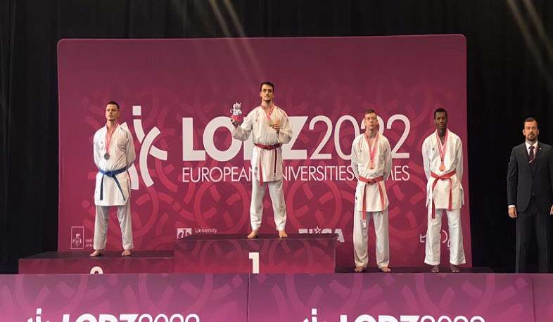 Հայ ուսանողները 1 ոսկե և 1 բրոնզե մեդալ են նվաճել Եվրոպական համալսարանական 6-րդ մարզական խաղերում