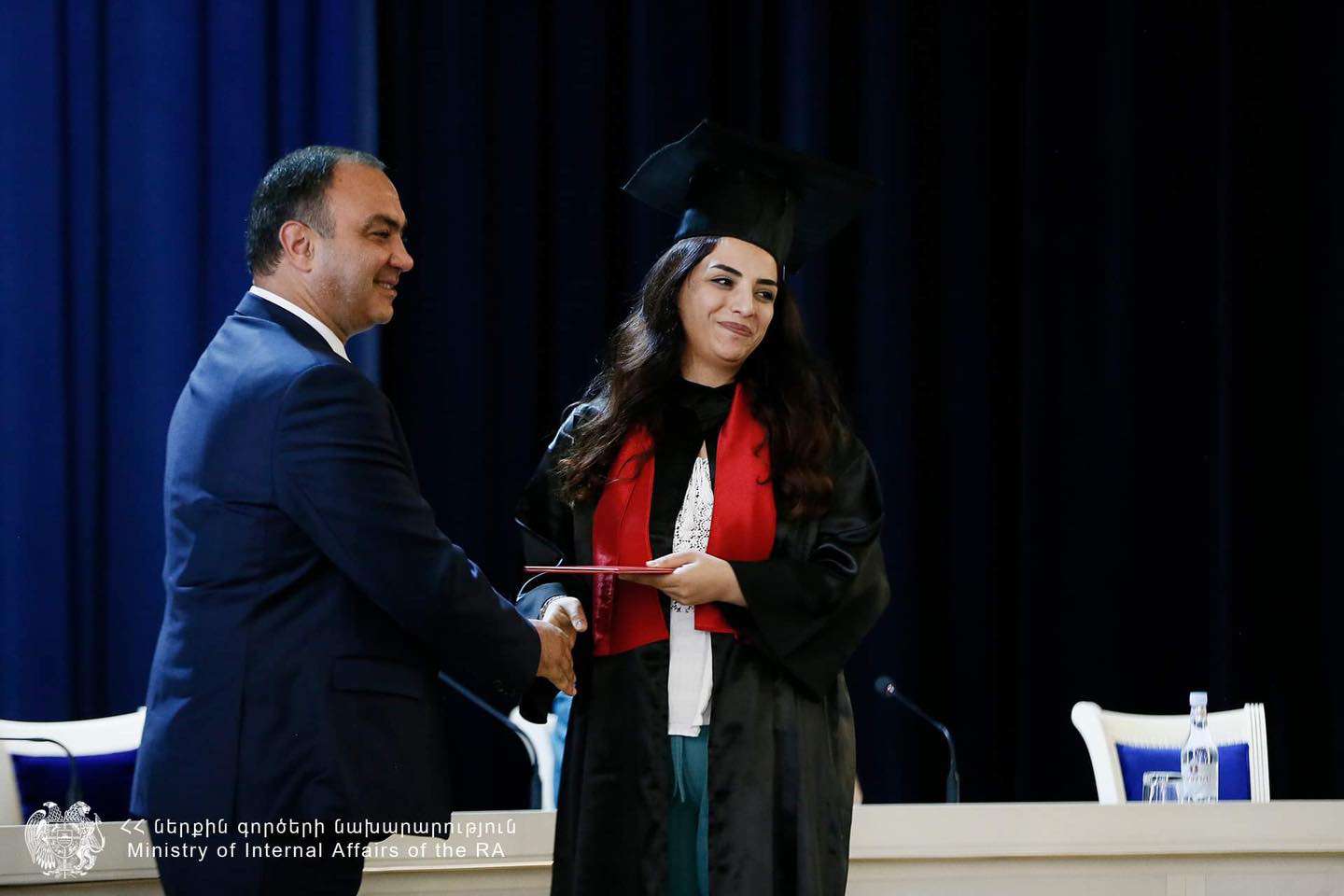 ՆԳ նախարարը շնորհավորել և դիպլոմներ է հանձնել ՆԳՆ ՃԿՊԱ շրջանավարտներին