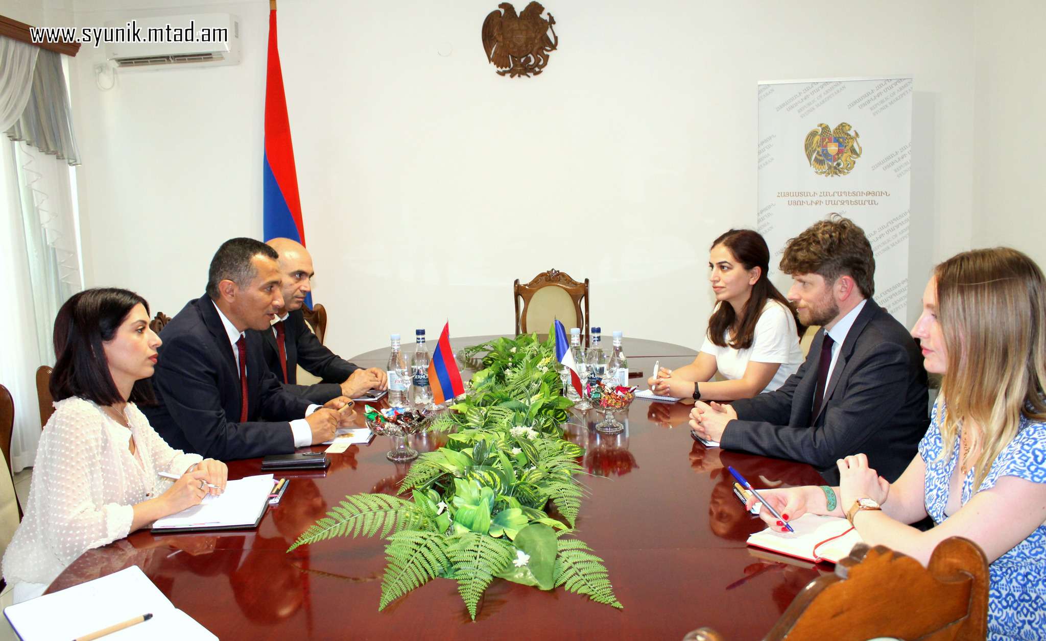 The newly appointed ambassador of France to Armenia visited the Syunik region