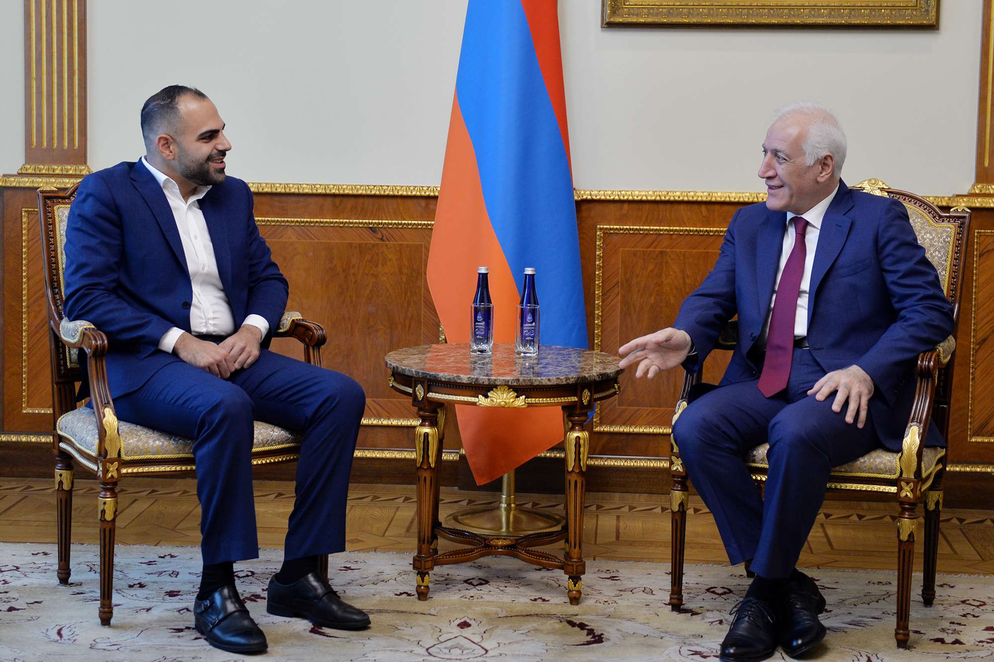 Президент Ваагн Хачатурян принял депутата шведского парламента