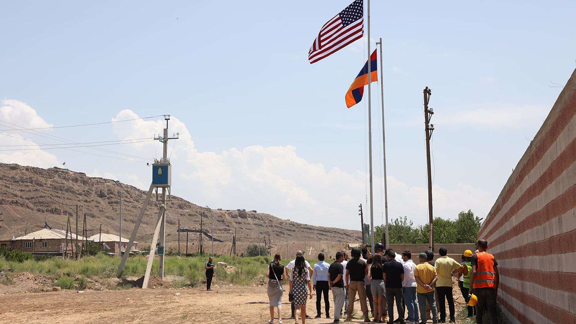 Recently, the Azerbaijani Armed Forces fired unprecedented shots at the factory under construction in Yeraskh.