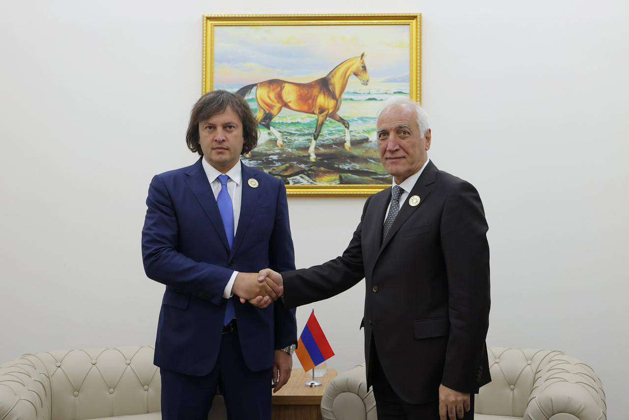 The President met with the Prime Minister of Georgia
