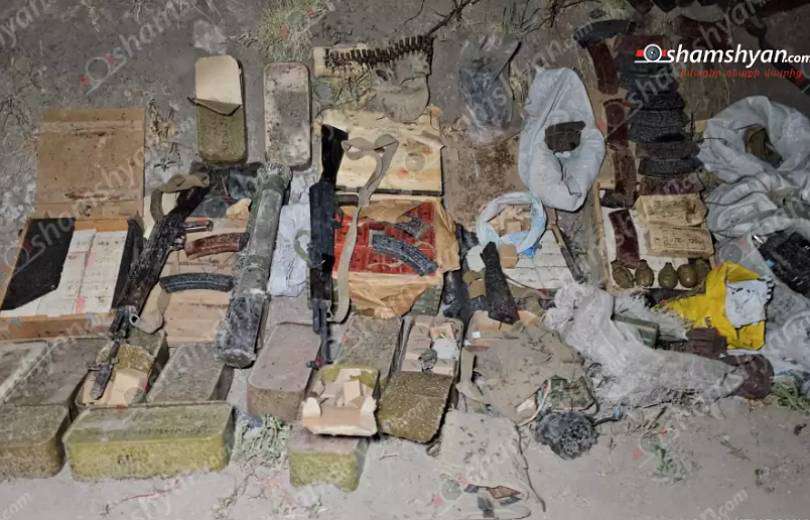 Ռեստորանի հետնամասում հայտնաբերվել է հսկայական «արսենալ». զենքերը բերել էին պատերազմից