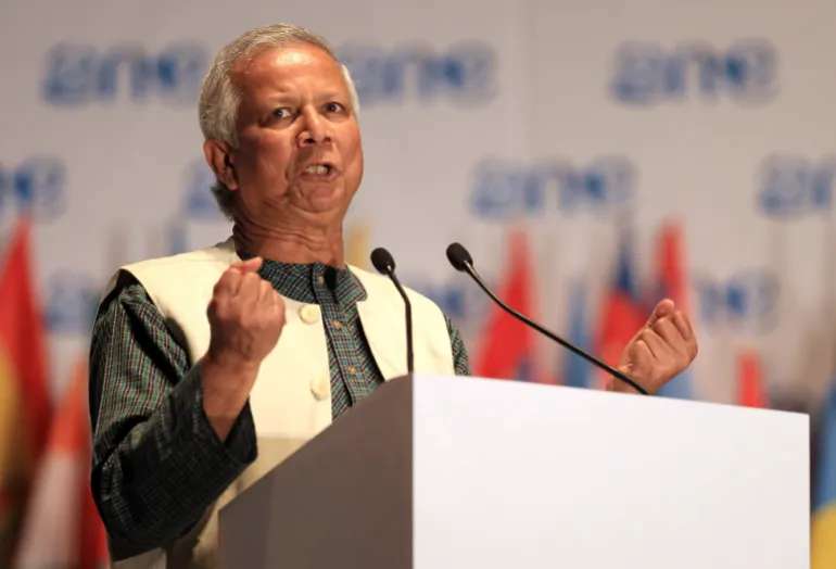 Nobel laureate, head of the interim government of Bangladesh