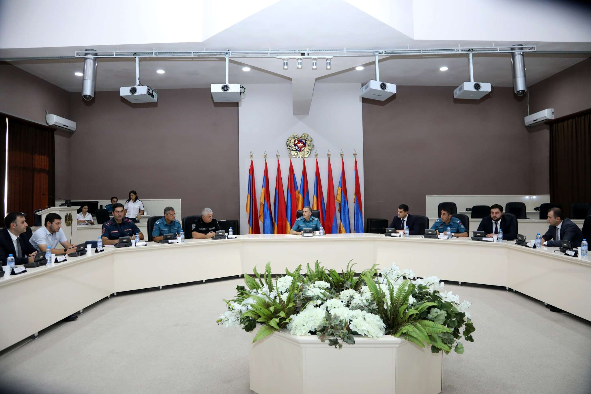 ՀՀ վարչապետի որոշմամբ ստեղծված աշխատանքային խմբի անդրանիկ նիստը՝ ուղղված անտառային հրդեհների կանխարգելմանը