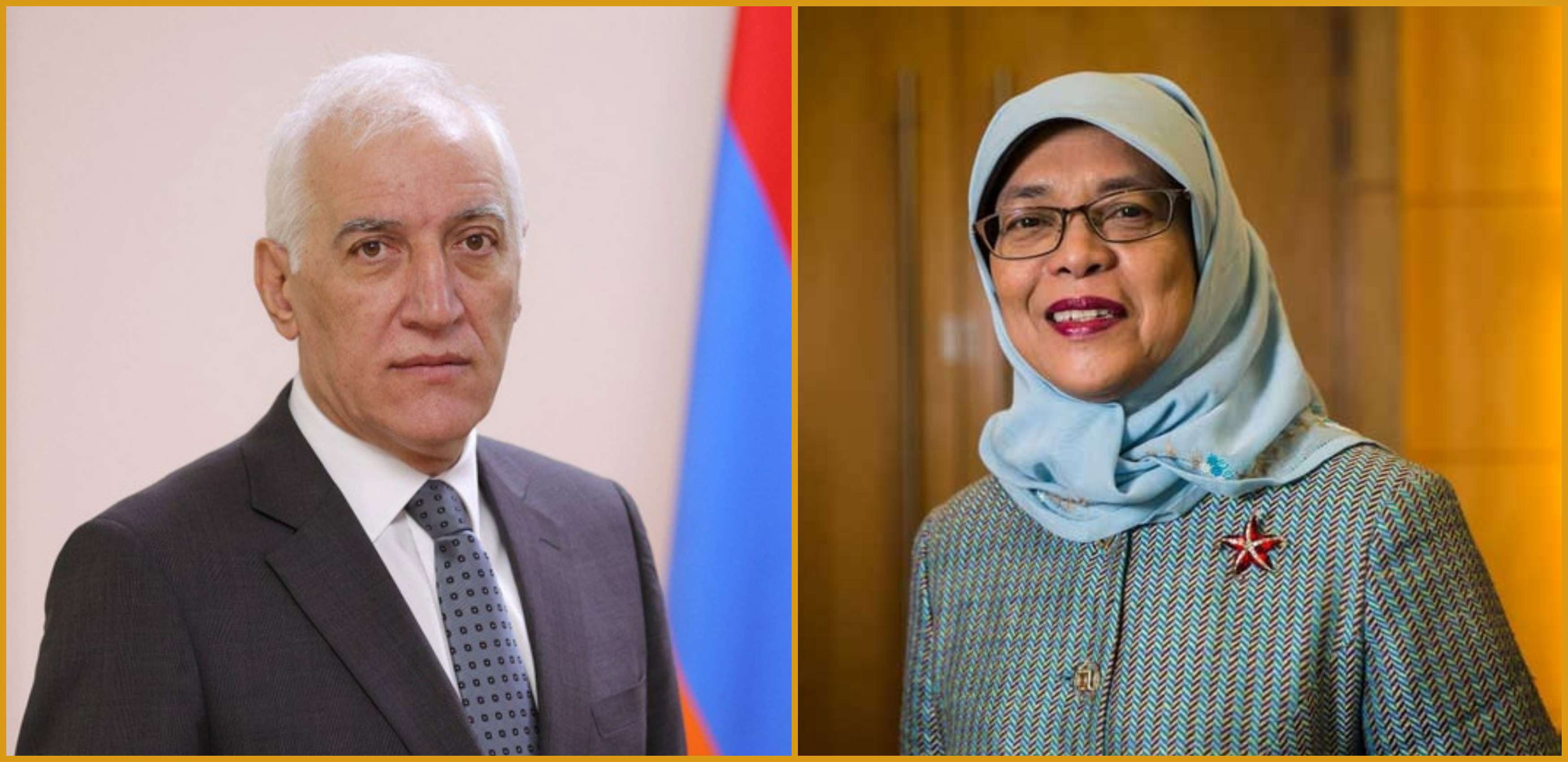 Президент РА направил поздравительное послание Президенту Сингапура по случаю Национального праздника