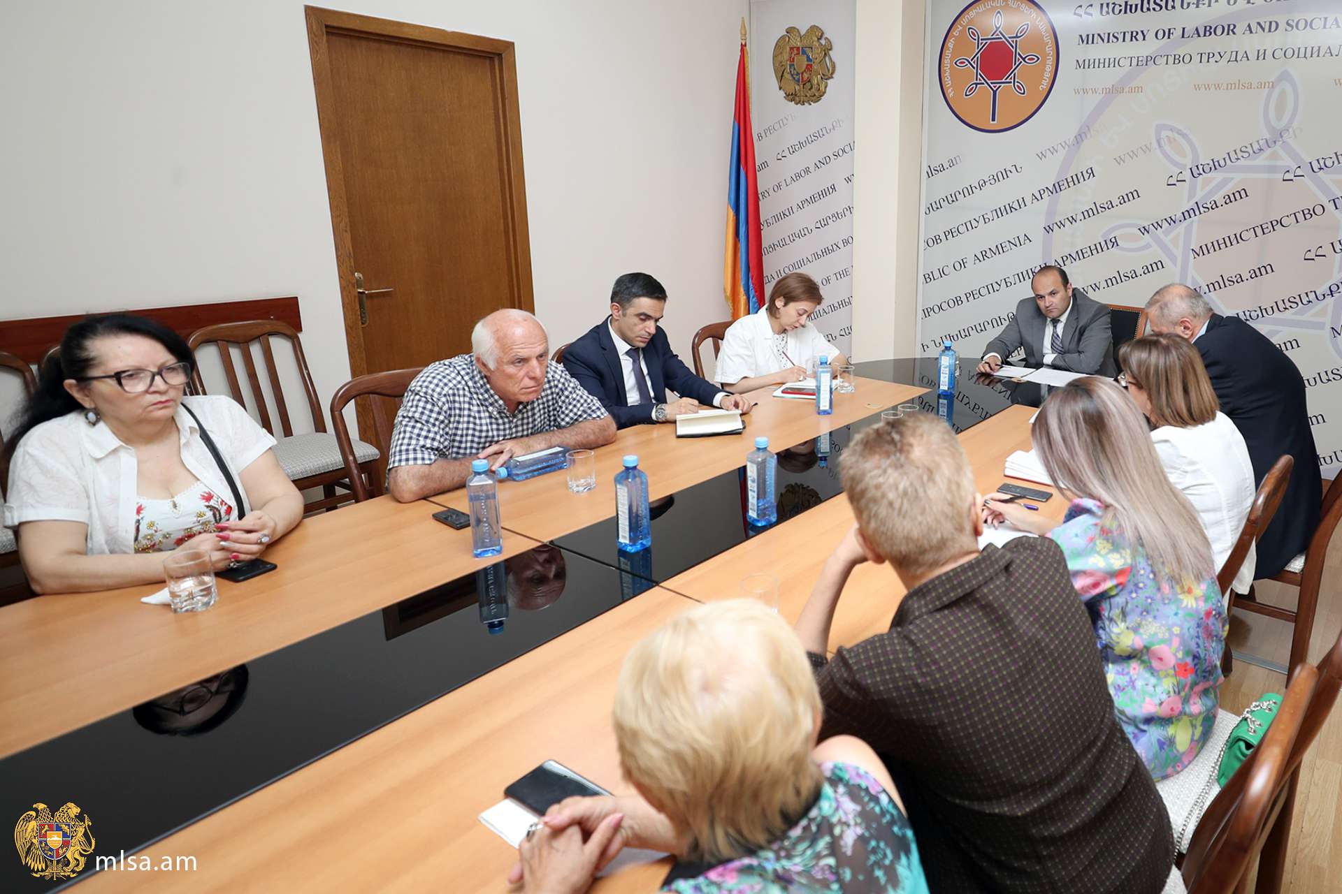 Նարեկ Մկրտչյանն ընդունել է ԼՂ, Ադրբեջանական ԽՍՀ-ի և Նախիջևանի հայ փախստականների և բռնի տեղահանվածների հարցերով զբաղվող ՀԿ ներկայացուցիչներին