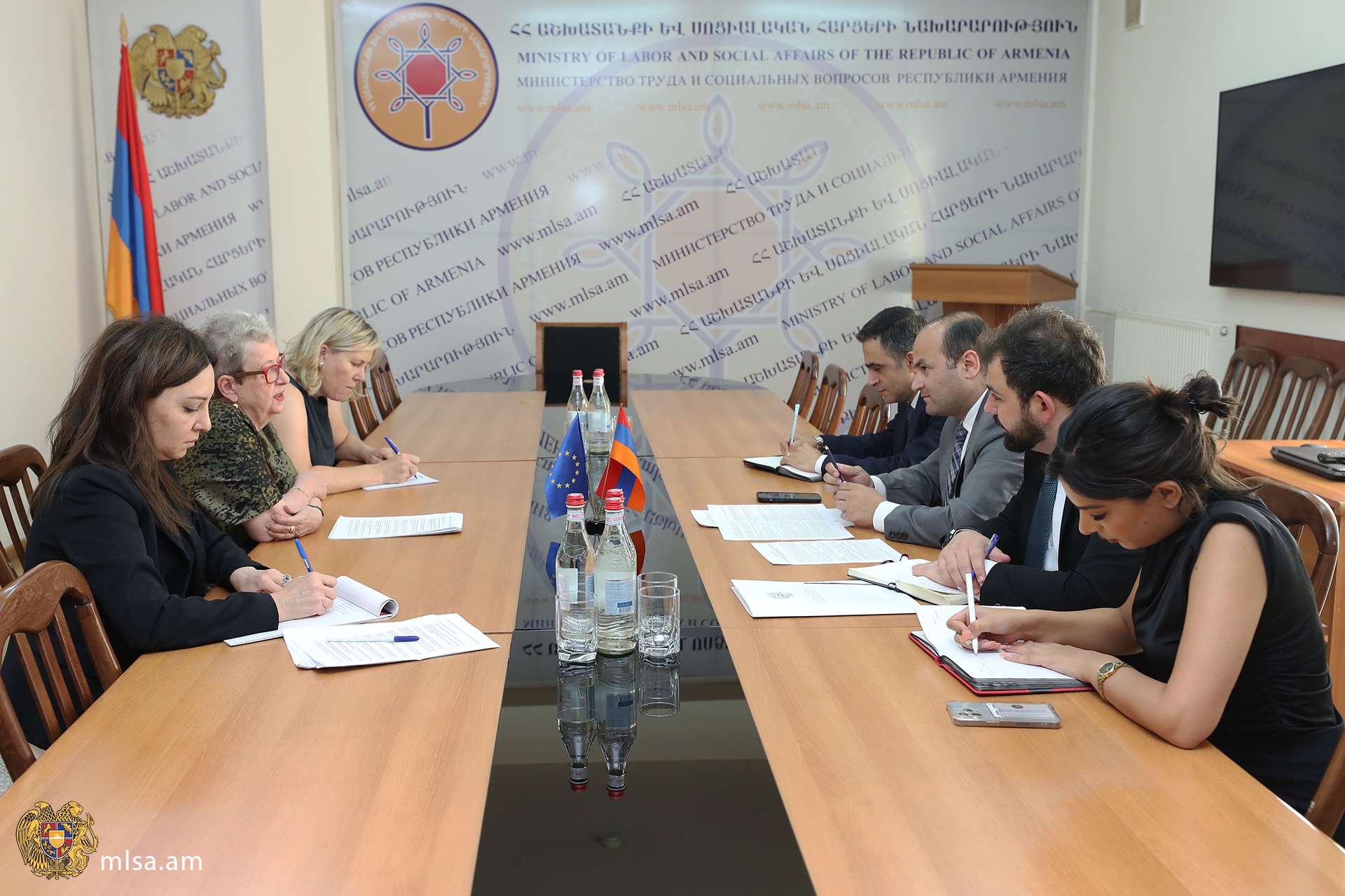 Today, Narek Mkrtchyan received the EU ambassador, who is completing his diplomatic mission in Armenia