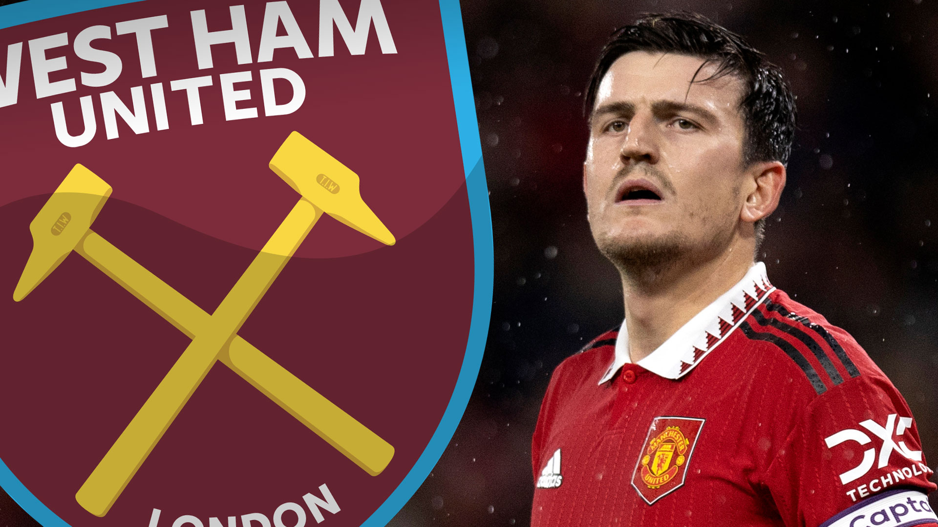 "Manchester United was happy that I stayed." Maguire