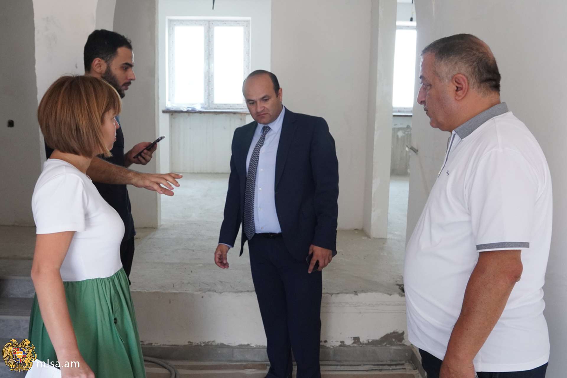 Նարեկ Մկրտչյանն այցելել է Արմավիրի մարզի Գեղակերտ և Ակնաշեն համայնքներում գտնվող համայնքային փոքր տներ