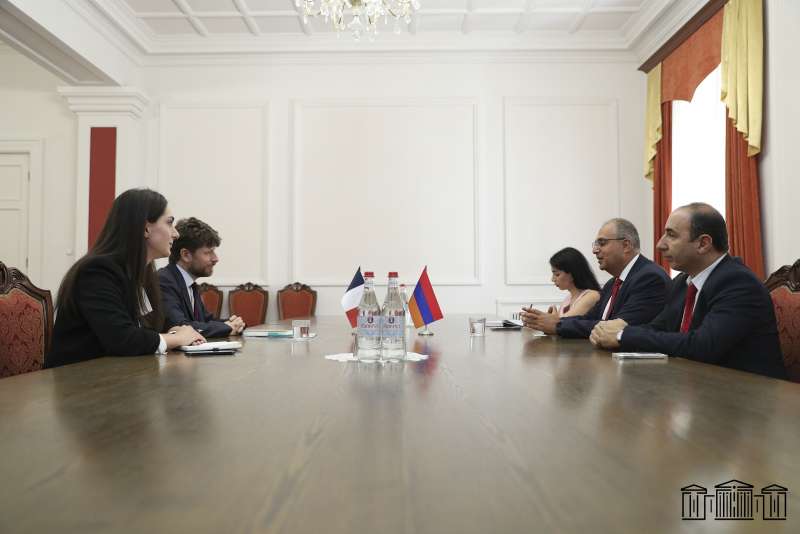 We expect France's support. Vladimir Vardanyan