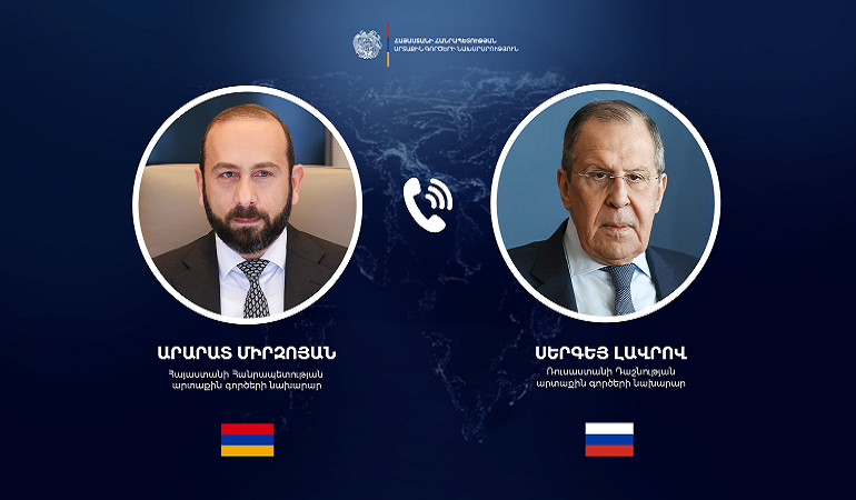 Состоялся телефонный разговор Мирзоян–Лавров