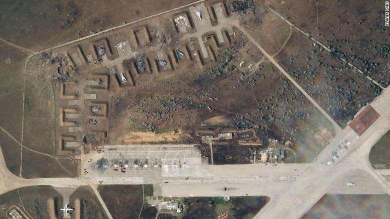 Ukrainian special forces blew up the Crimean airbase. The Washington Post