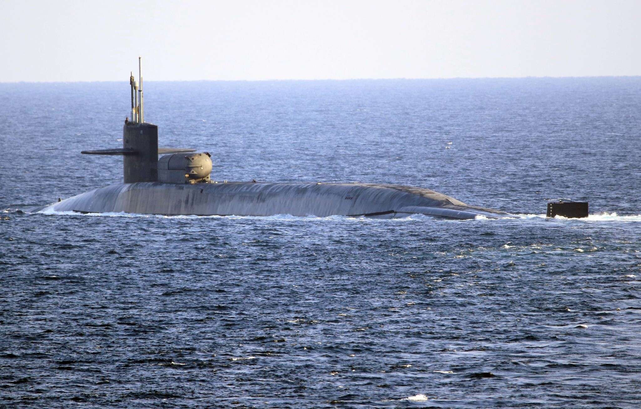 The US will deploy a submarine in the Middle East