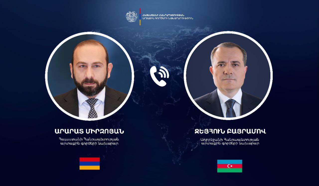 The Foreign Ministers of Armenia and Azerbaijan had a telephone conversation