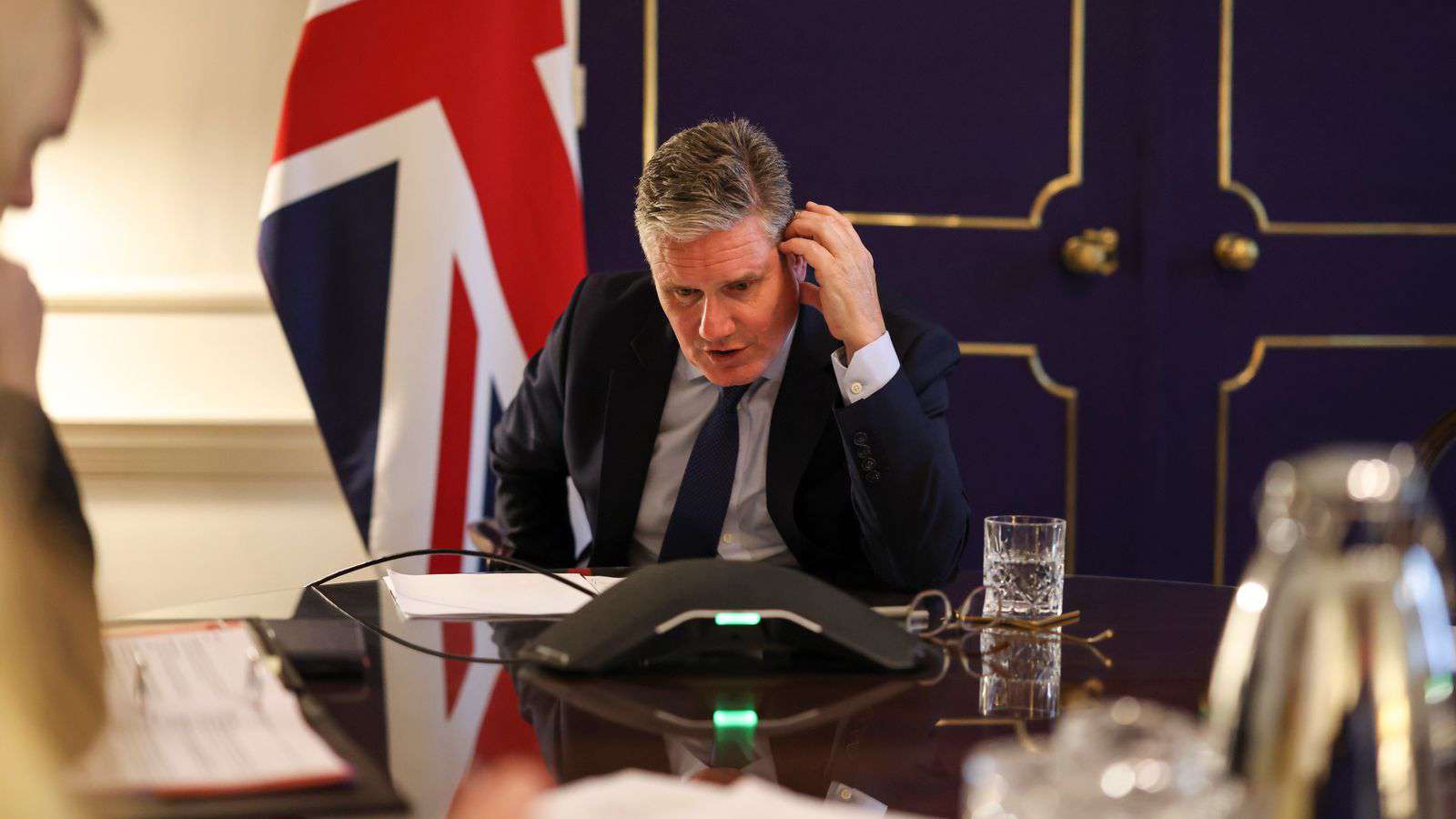 The UK Prime Minister called on Iran to desist from attacking Israel