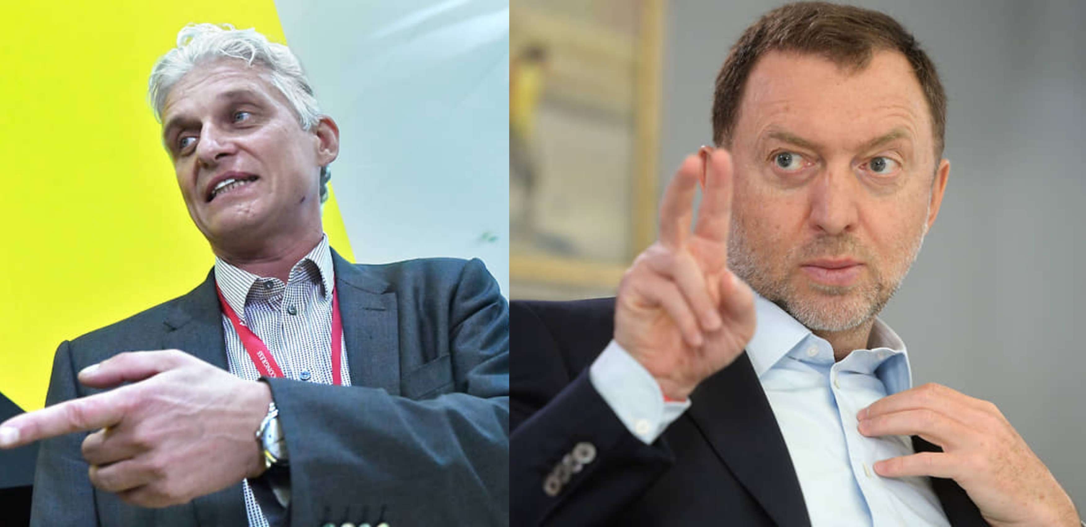 Российский олигарх Дерипаска подал в суд на Тинькова