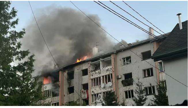 Russia bombed Lviv