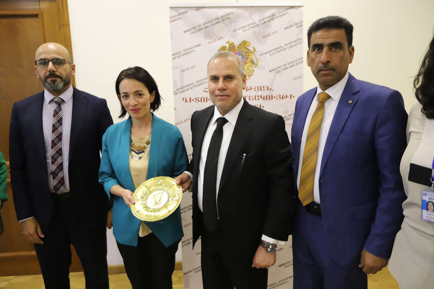 Жанна Андреасян представила иракской делегации армянский опыт программы школьного питания