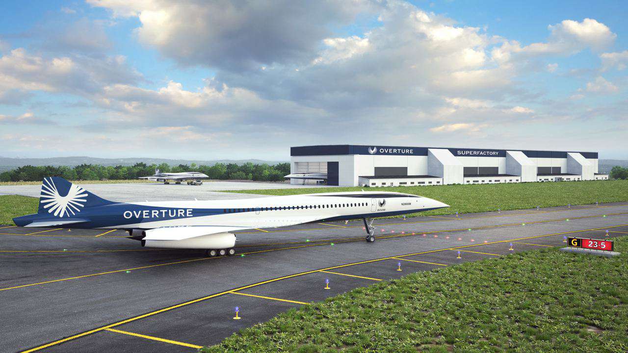 New supersonic plane: Overture (PHOTOS)