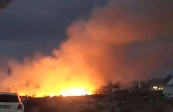 Խոշոր հրդեհ՝ Նորագավիթի պանրի գործարանի հետնամասում․ հայտարարվել է «1 ԲԻՍ» աստիճան