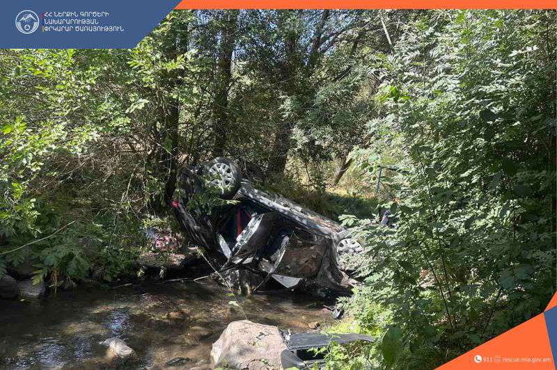 Ավտոմեքենան ընկել է Դեբեդ գետը․ կան տուժածներ