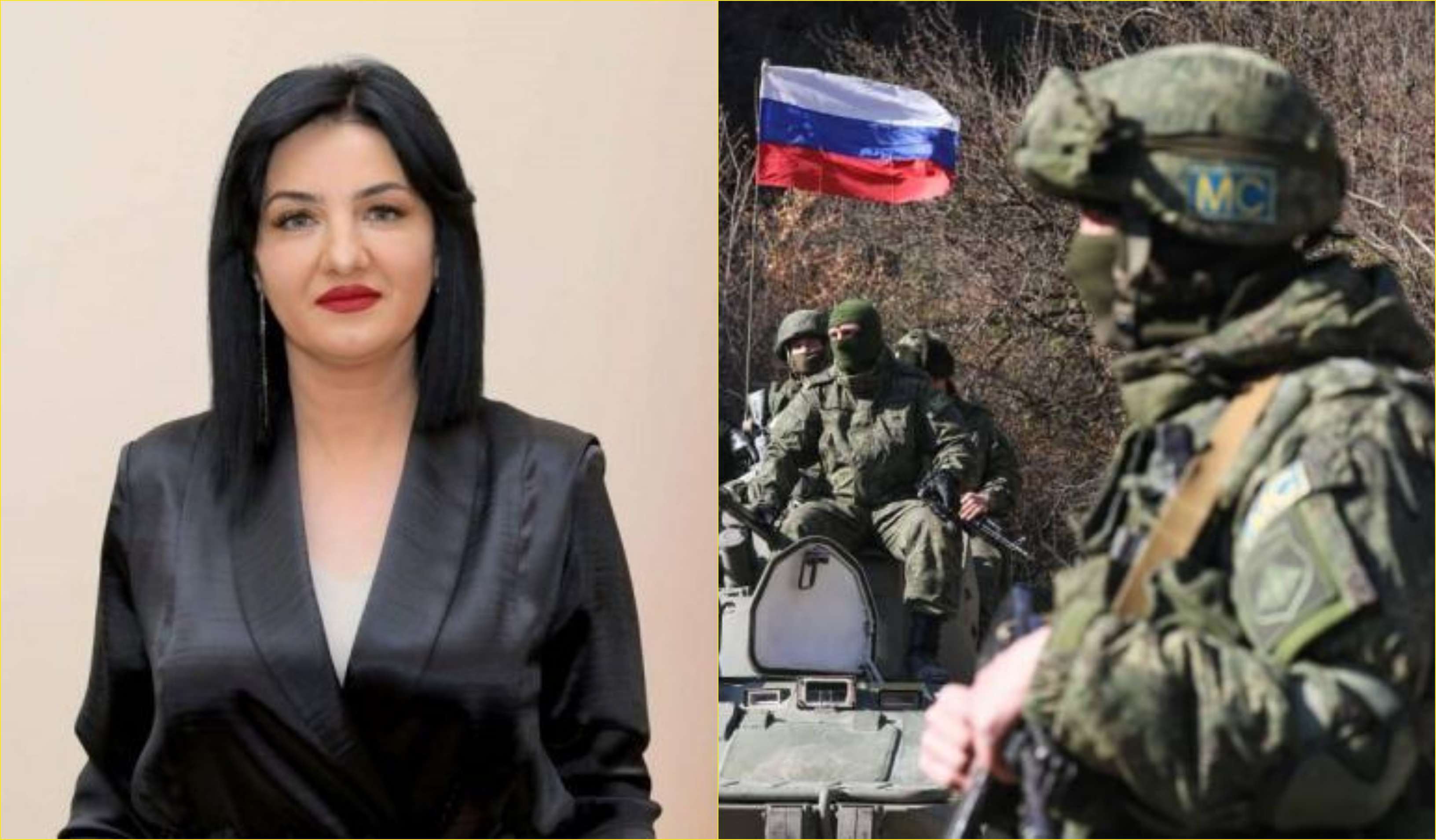 What issues will be discussed at the meeting with the command of the Russian peacekeeping troops?