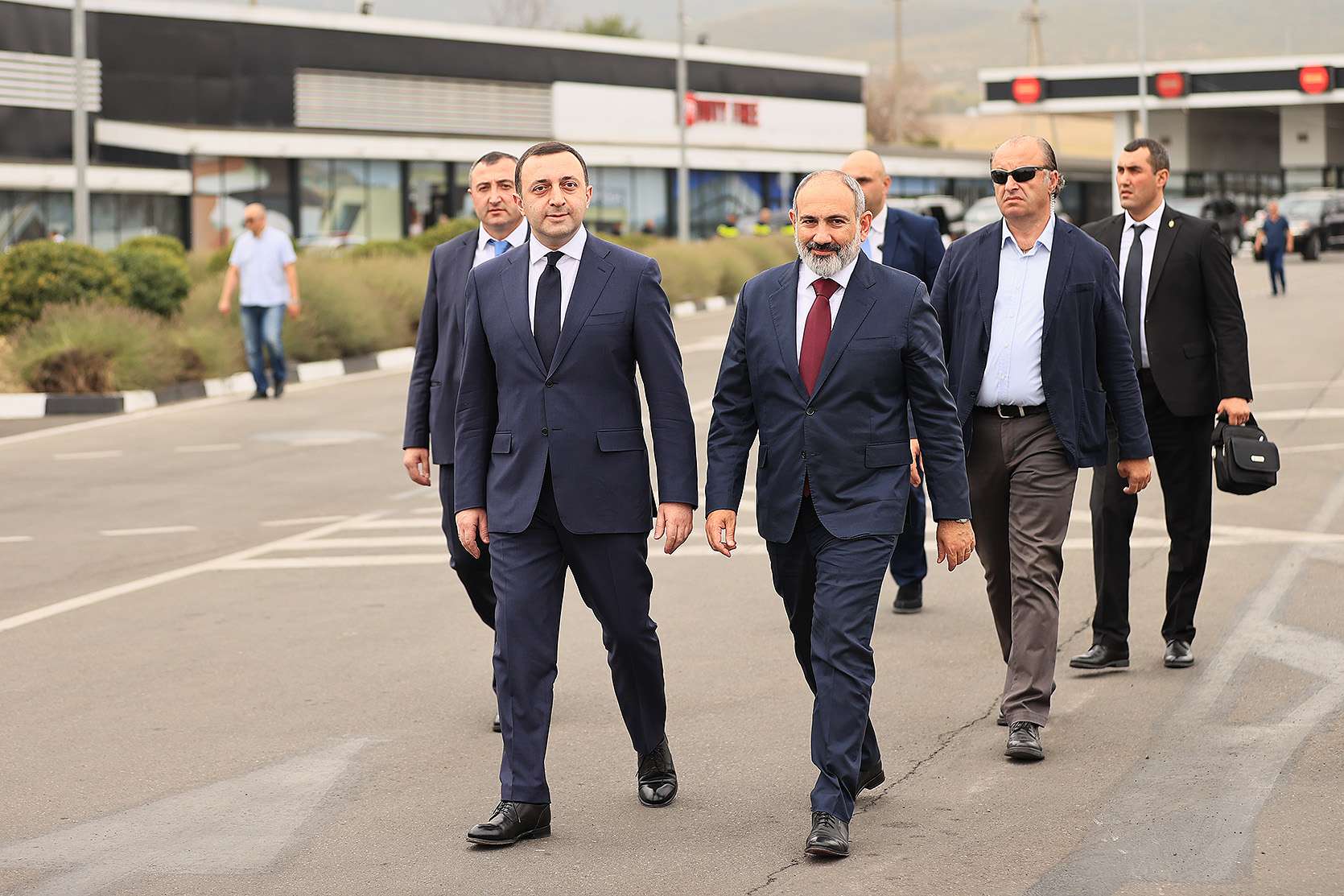 Pashinyan and Gharibashvili attended the official launch event of the Armenian-Georgian Friendship Bridge (FULL)