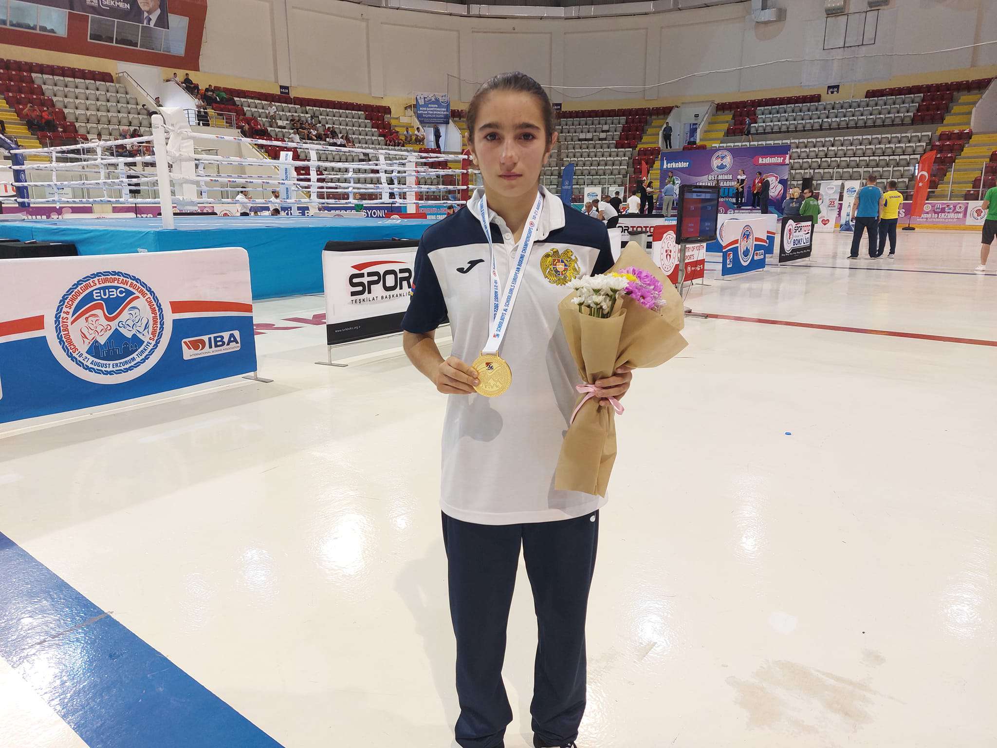 Амест Африкян стала чемпионом Европы среди юниоров в Турции