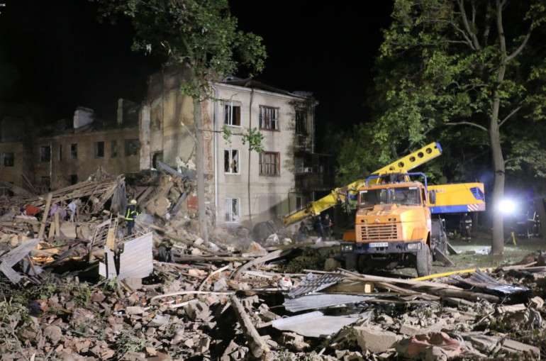 After the missile strikes. Kharkiv in The Guardian's video series