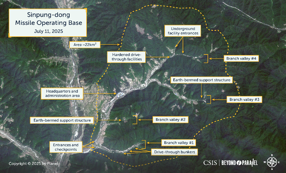 North Korea has a secret base near the border with China