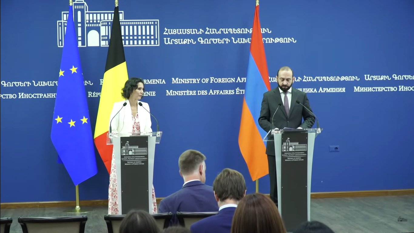 Press conference of the Foreign Ministers of Armenia and Belgium (LIVE)