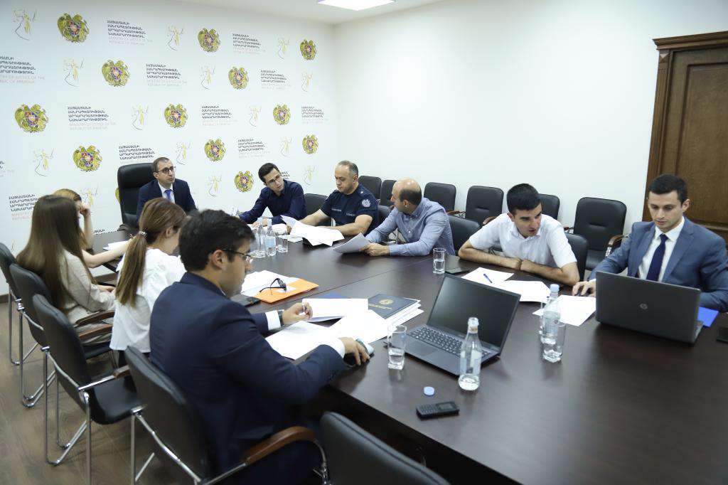 Քննարկվել է գործող դատավորների, դատախազների և քննիչների բարեվարքության ստուգման նախագծերի փաթեթը