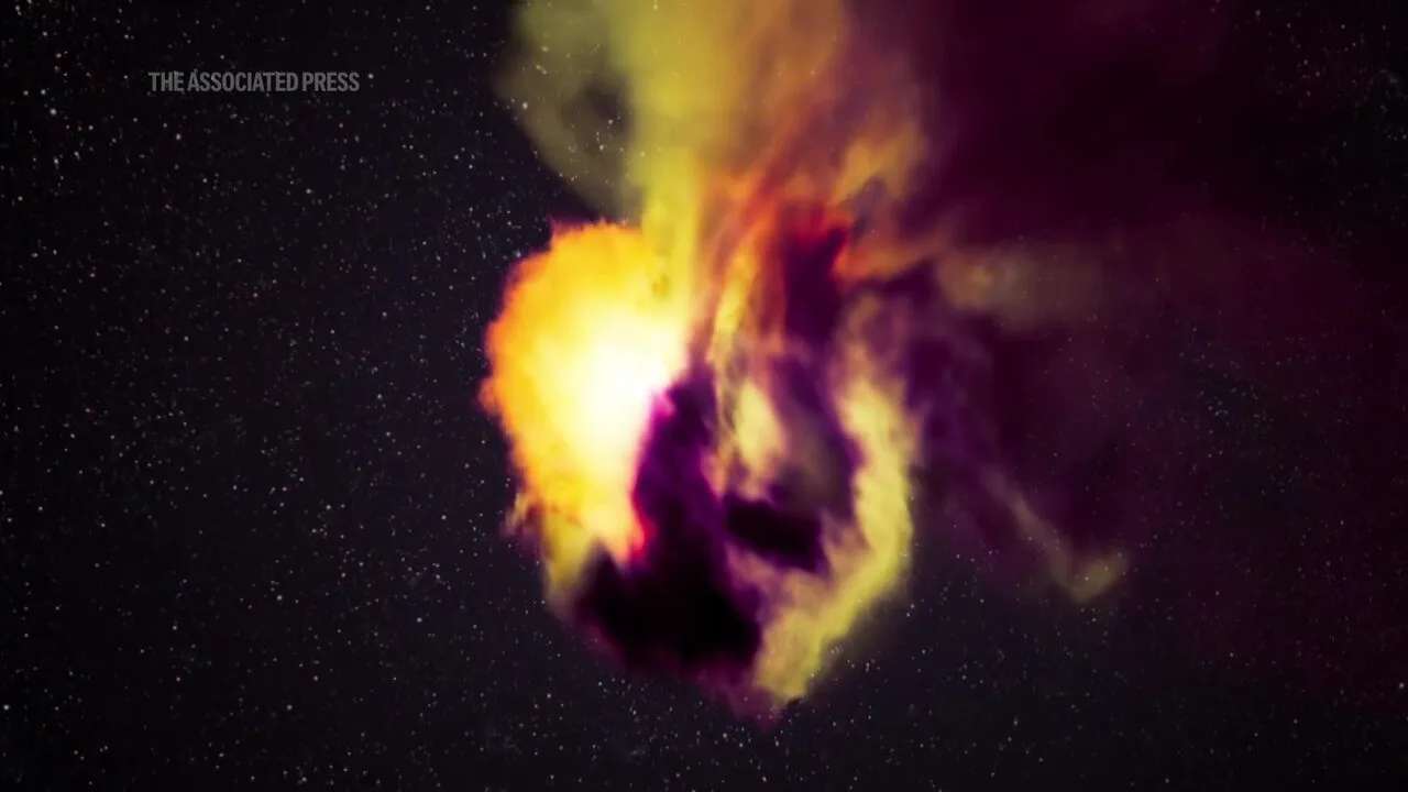 An explosion inside a star has been seen for the first time