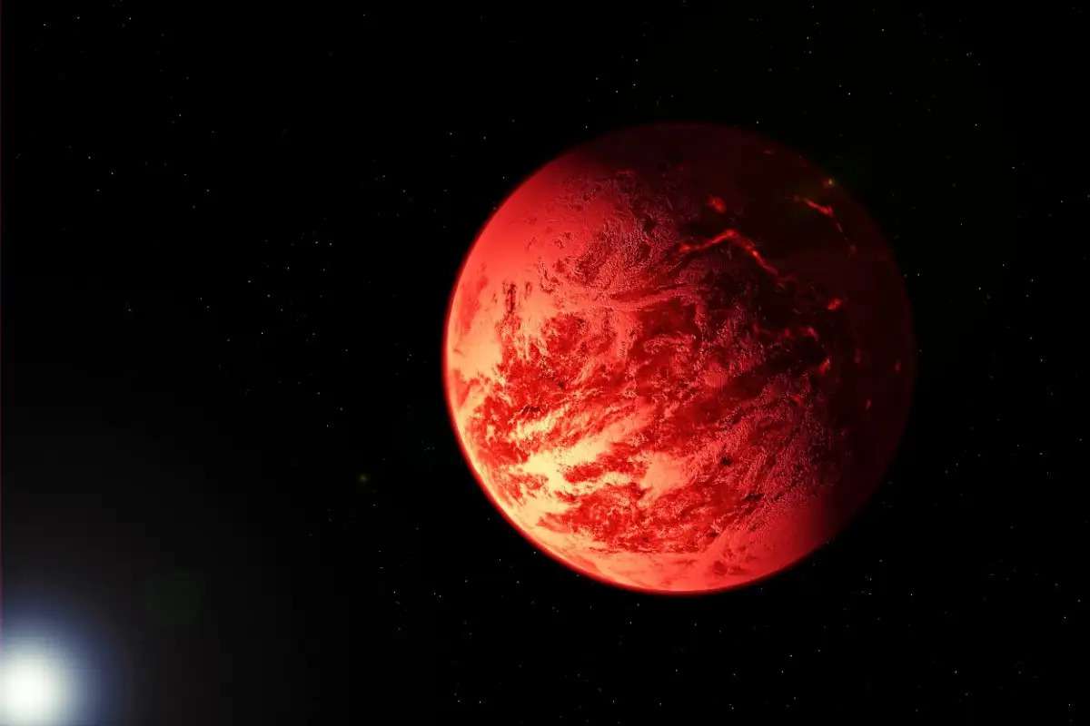 The planet GJ 3929b has no atmosphere.