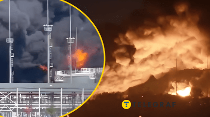 Ukrainian UAVs have again attacked the Rostov oil base