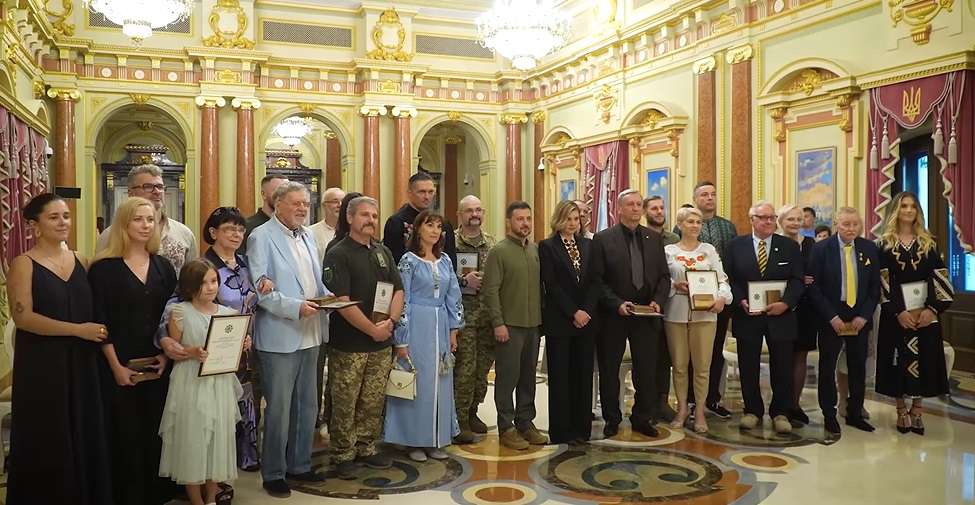 Zelensky awarded Parajanov posthumously with the "National Legend" award