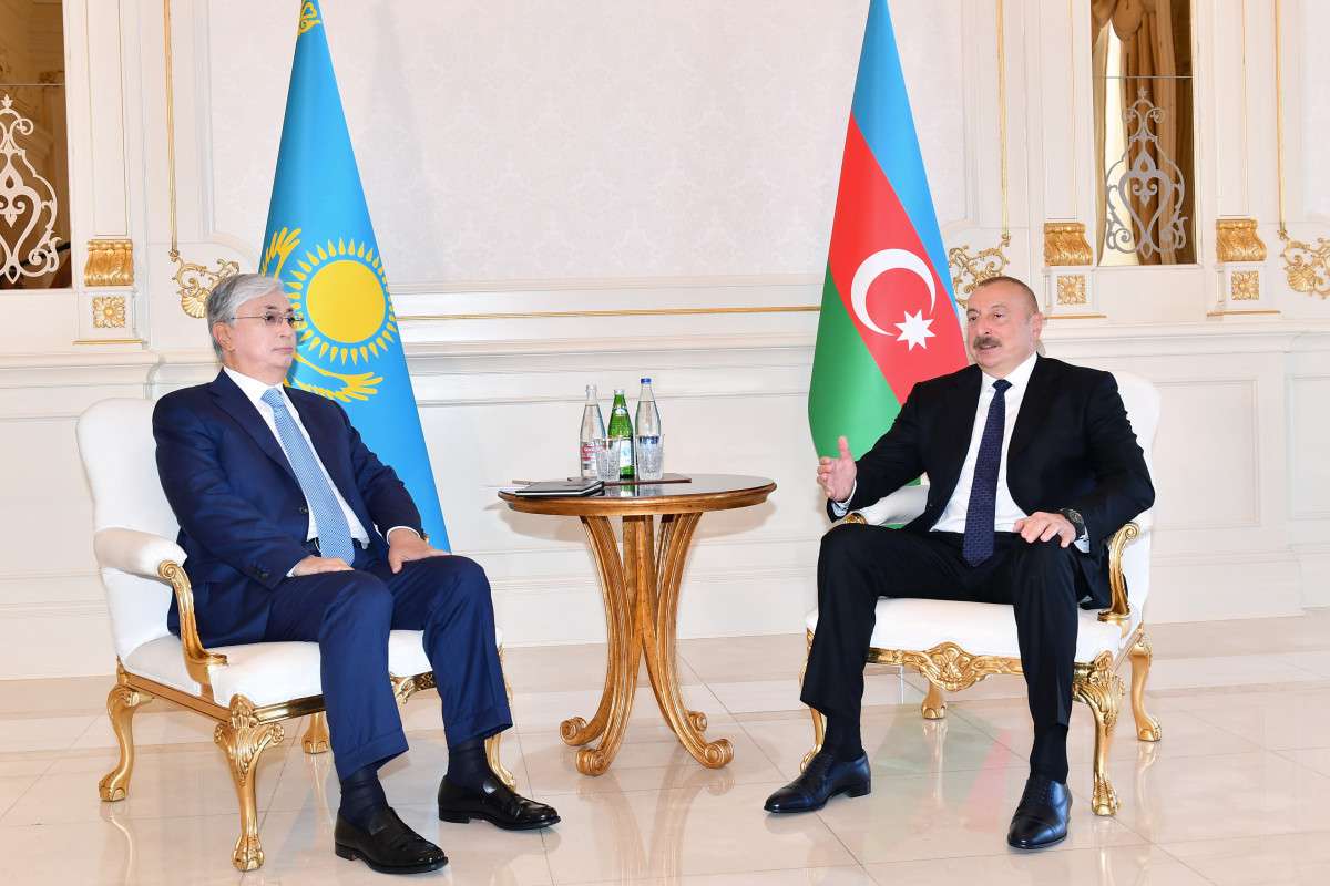 Aliyev and Tokayev signed a declaration on strengthening strategic relations.