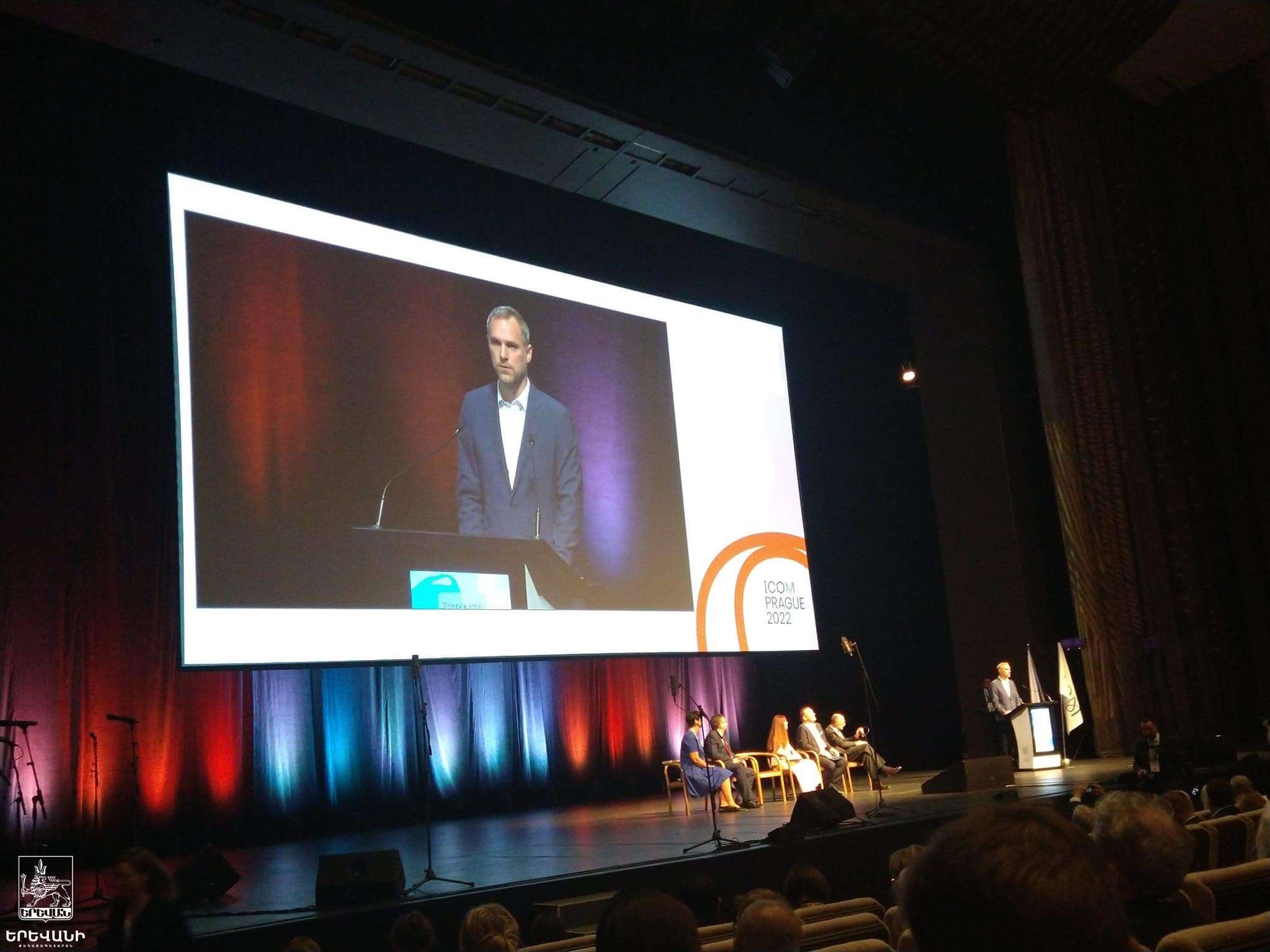 Делегация мэрии Еревана участвует в конференции Международного совета музеев в Праге