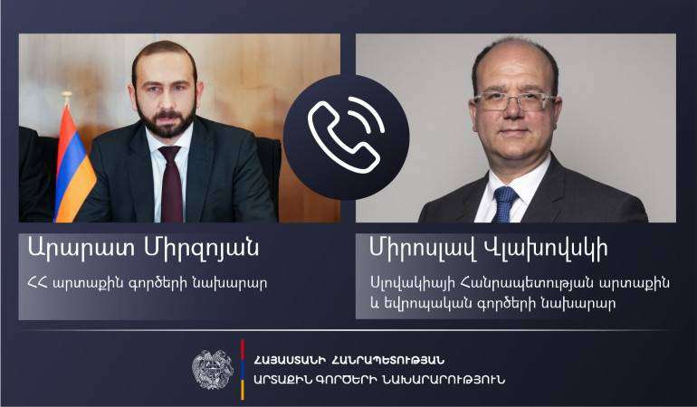 "Active steps are required." Mirzoyan to his Slovak colleague