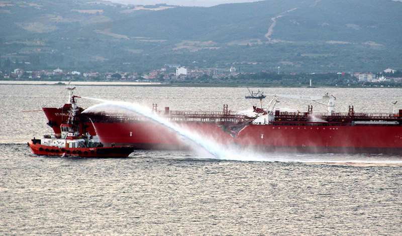 Shipping in the Dardanelles Strait has been suspended