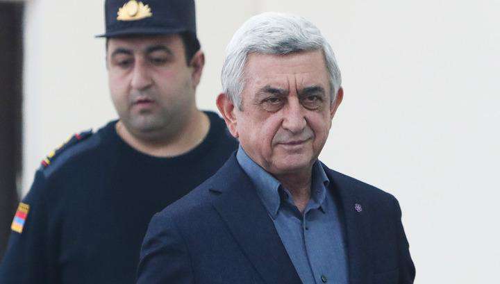 The court session in the case of Serzh Sargsyan was postponed