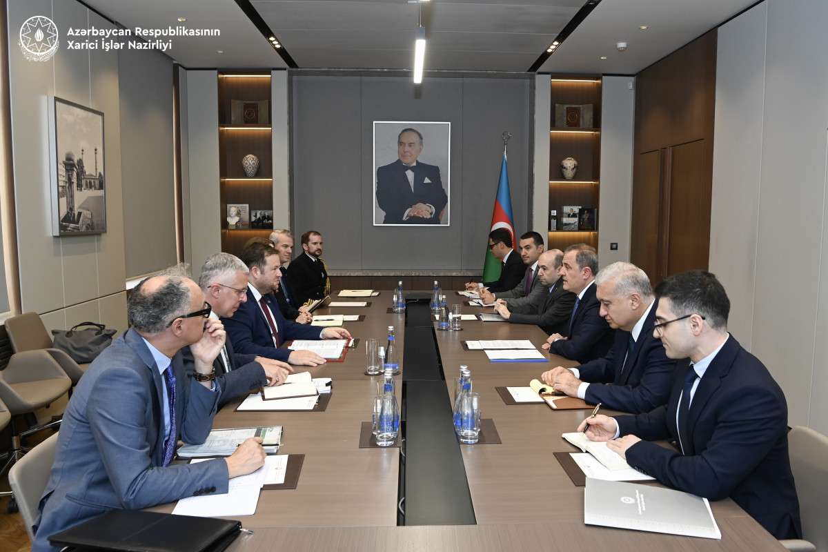 The Armenian-Azerbaijani peace process was discussed