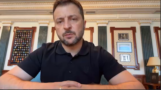 "Today's attack by the Russian occupiers was one of the biggest." Zelensky