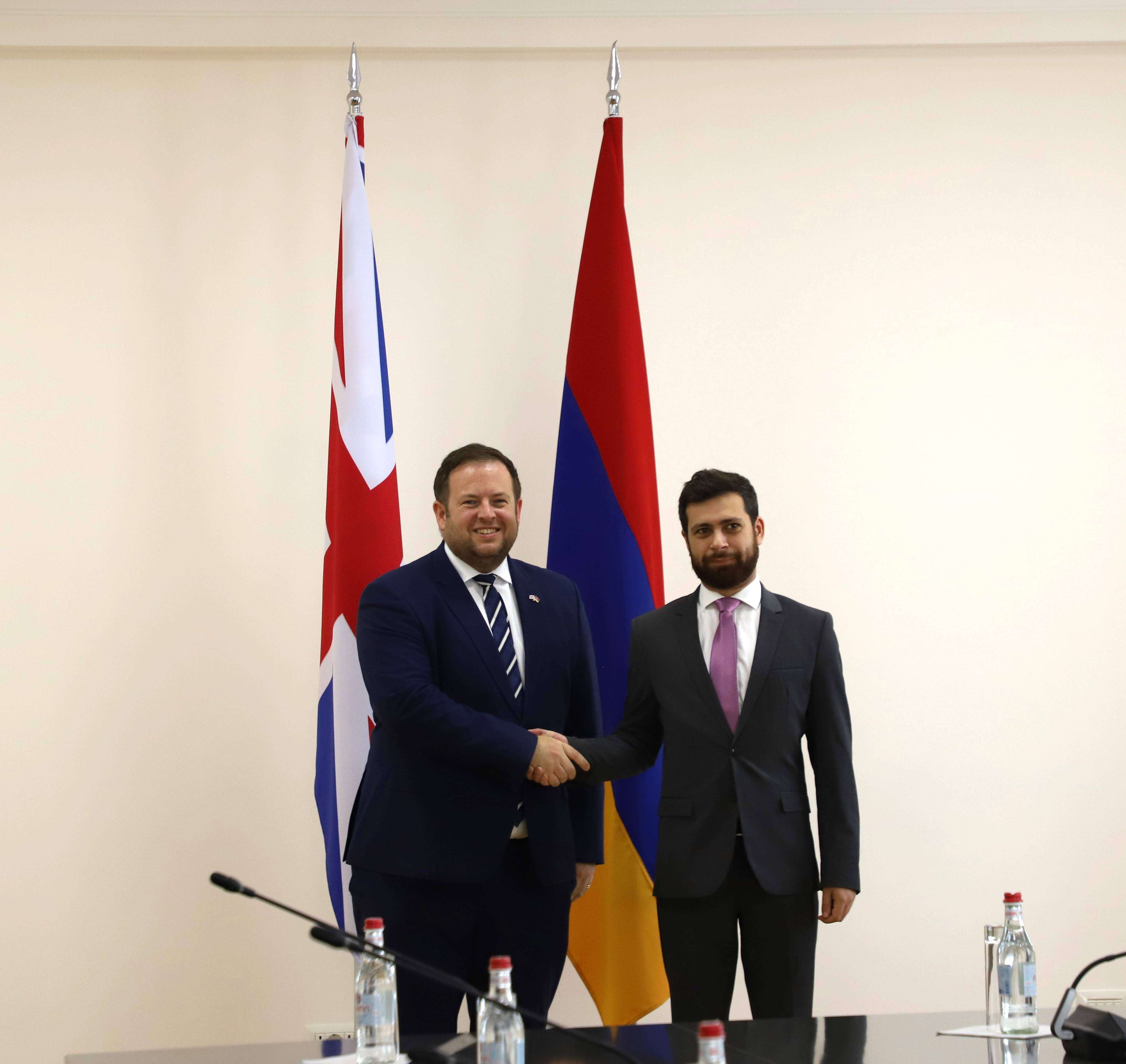Armenia and the United Kingdom established a strategic partnership