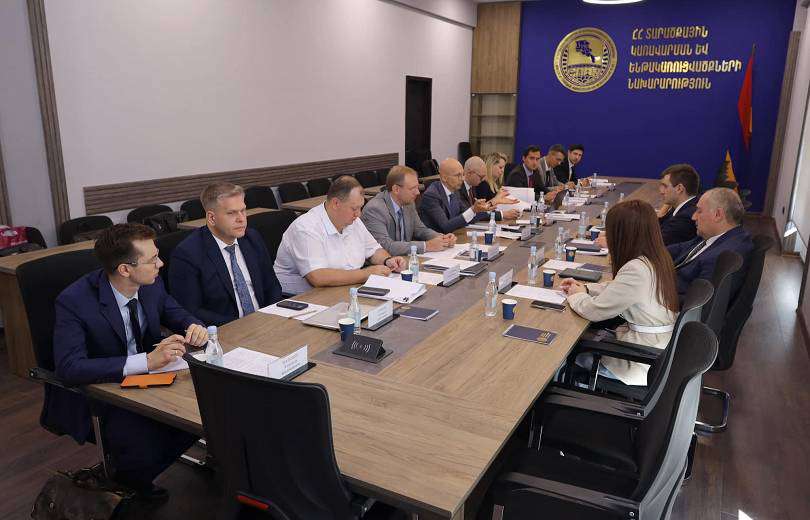 ՀԿԵ տնօրենների խորհրդի նախագահի հետ քննարկվել են մի շարք հարցեր