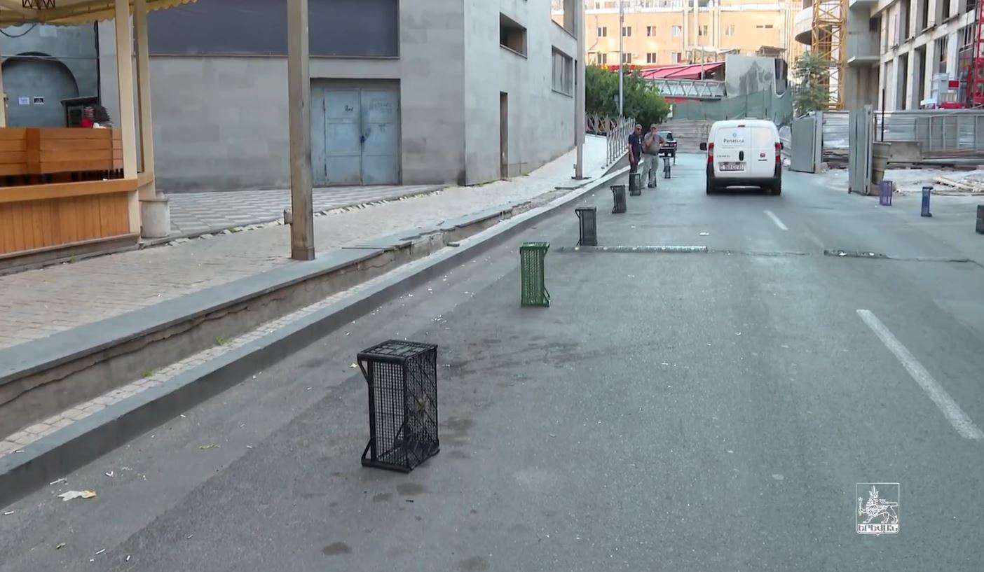 Հեռացվել են ապօրինի տեղադրված կանգնակներ
